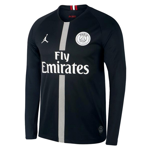 Camiseta Paris Saint Germain 3ª ML 2018-2019 Negro